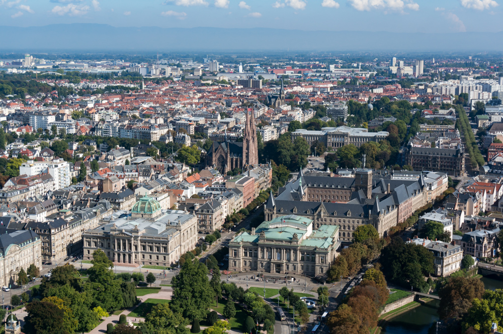Avenue de la Liberté Strasbourg • Drone Images Alsace
